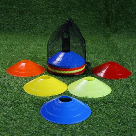 50 Τεμάχια Κώνοι Ευκινησίας Ποδοσφαίρου Εργαλεία Προπόνησης Ποδοσφαίρου με Τσάντα Μεταφοράς Ζωντανό Χρώμα Επαναχρησιμοποιούμενοι Κώνοι Αθλητικής Προπόνησης Εξοπλισμός Εξάσκησης