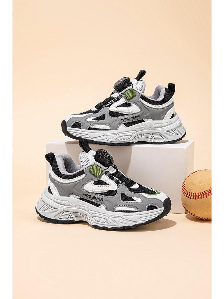 Happy Bear Breathable Mesh Lightweight Unisex Shoes for Spring and Autumn