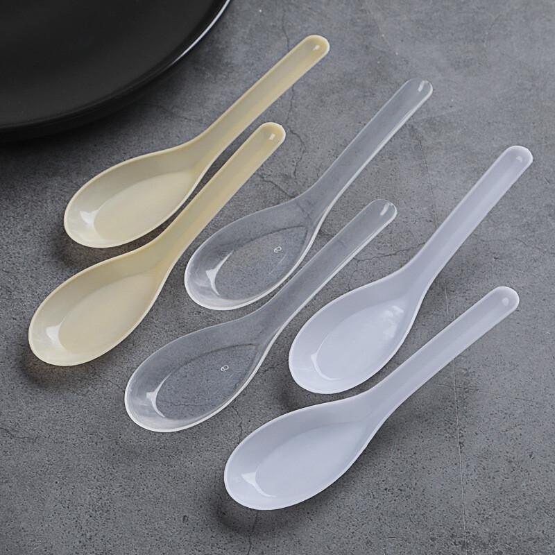 Bulk Disposable Plastic Spoons (3000 Count)
