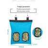 Pet Hay Bag for Rabbit, Guinea Pig, Chinchilla - Hanging Feeder Bag