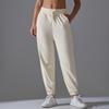 Women's High Elasticity Drawstring Yoga & Running Sweatpants – Breathable, Loose-Fit Cropped Sports Pants