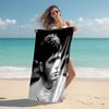 Proof Beach Towel with Singer Cliff Richard Pattern - Soft,absorbent,quick-drying,machine Washable - Perfect for Swimming,camping,bathing
