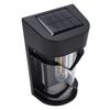 Solar Wall Light Dusk To Dawn Outdoor Solar Light IP65 Solar Wall Sconce for Outdoor Patio Fence Yard Garage Warm Light