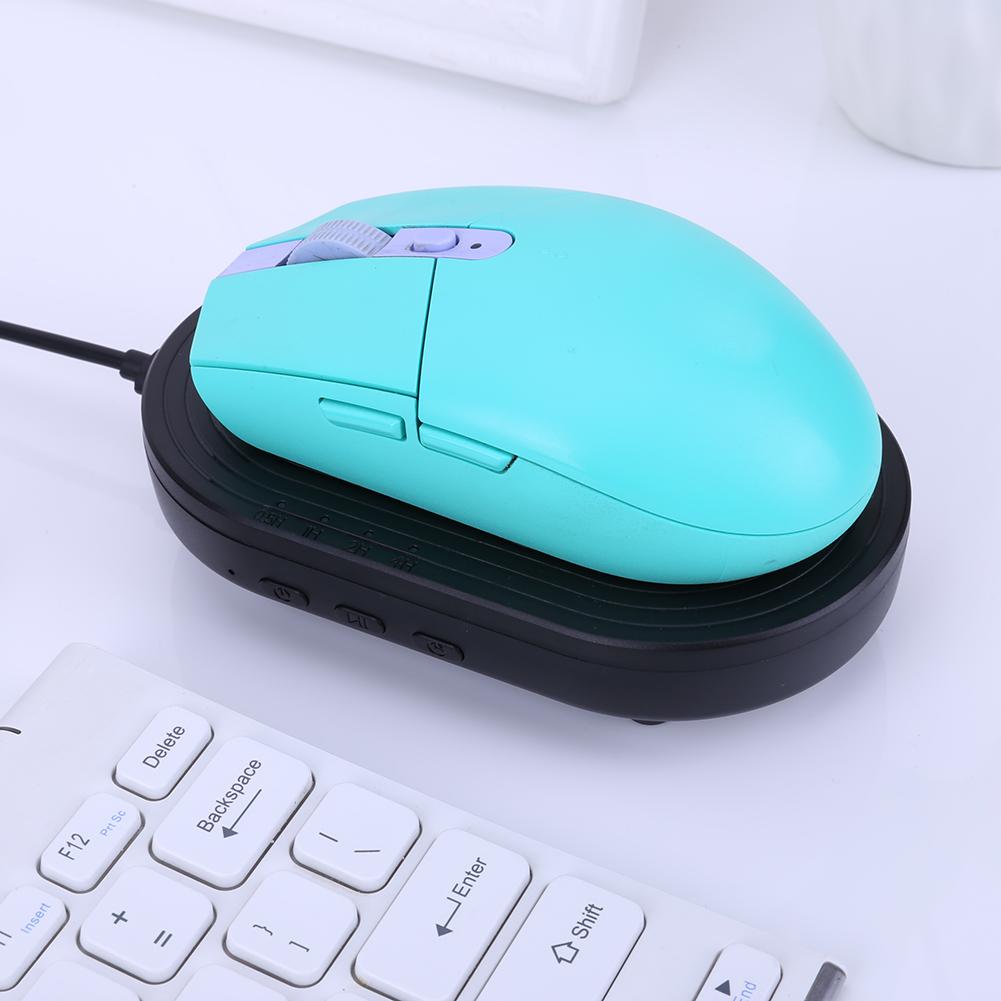 Mouse Jiggler Mouse Wiggler Shaker Drive Free Undetectable Moves Mouse Automatically USB C Cable Keep Computer/Laptop Awake