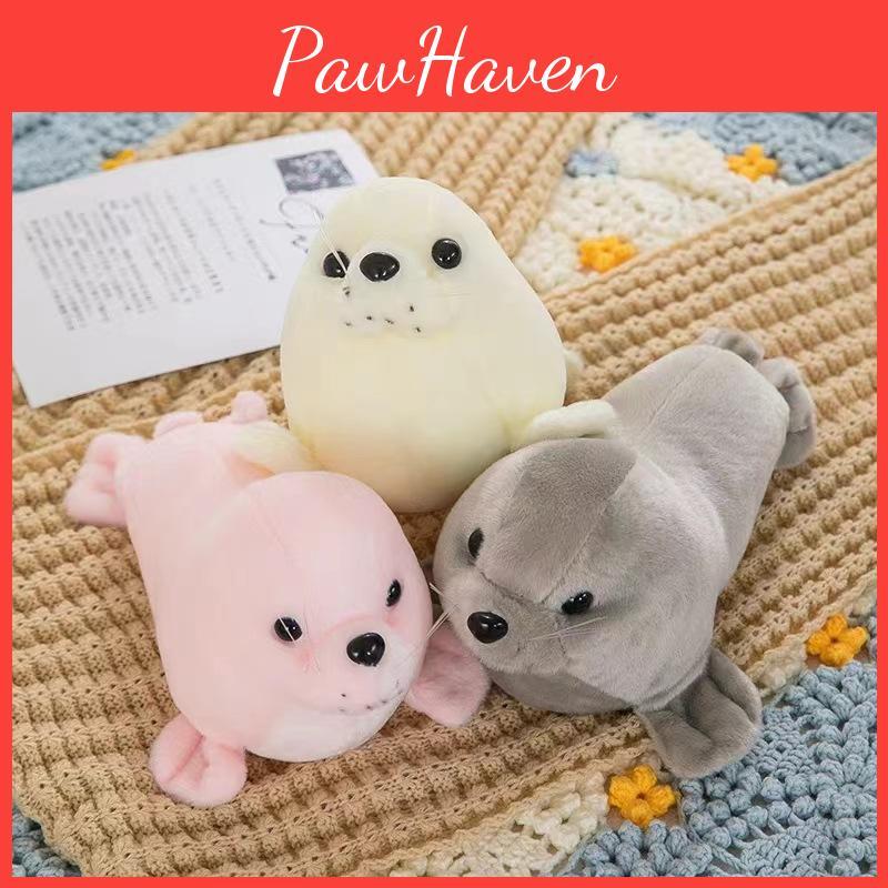 Phocidae Marine Ocean Plush Toy Children Educational Play Seal Gift Festival