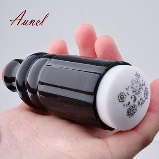 Black Polish Image Stamper Paint Stamp Knife Scraper Stamping Nail Art Tool 1 Set