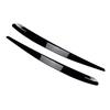 Glossy Black Car Head Light Lamp Eyebrow Eyelid Cover Trim for Skoda Superb B8 2015 2016 2017 2018