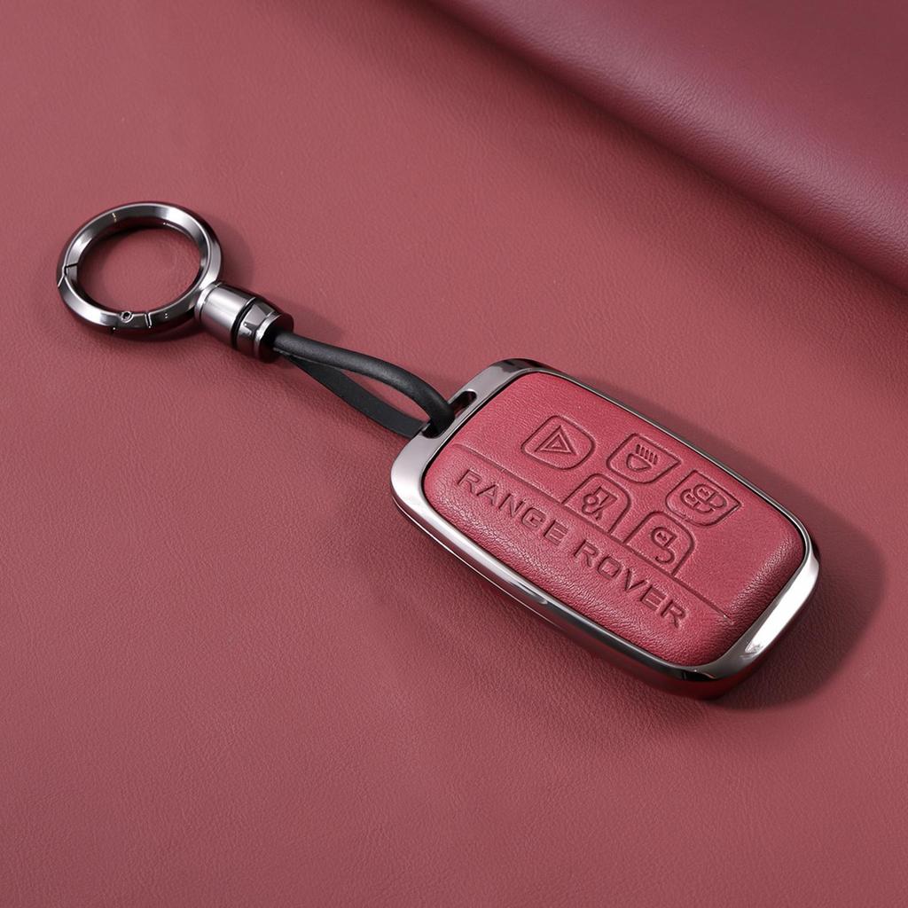 Land Rover Evoque Key Case: Defender Protective Shell for Discovery Sport 4/5, Range Rover Velar, Star Pulse Car Buckle.