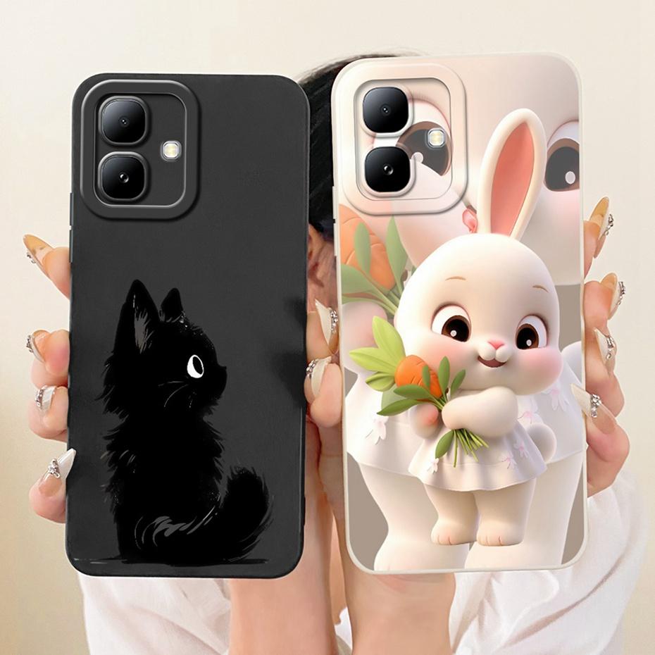 New Fashion Phone Case For Infinix Smart 20 X6840 X6840B Soft Silicone Cases For Infinix Smart20 Shockproof Covers Bumpers