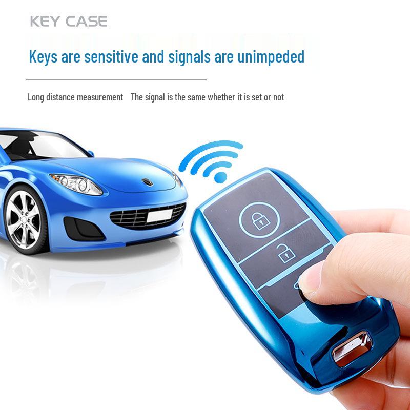 Kia Key Cover for Models: K2, Sportage, K3, Pegas, K4, K5, Yipao, KX3/KX5 - Unisex Buckle Design