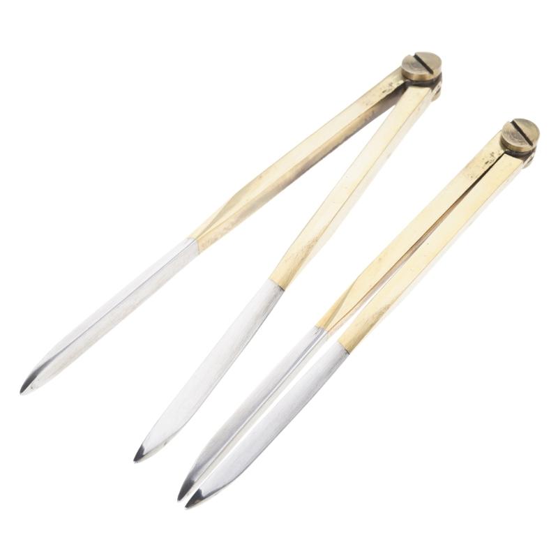 Drafting Tool With Stabilized Calibration For Oceanographic Charts Brass Construction Navigation Divider