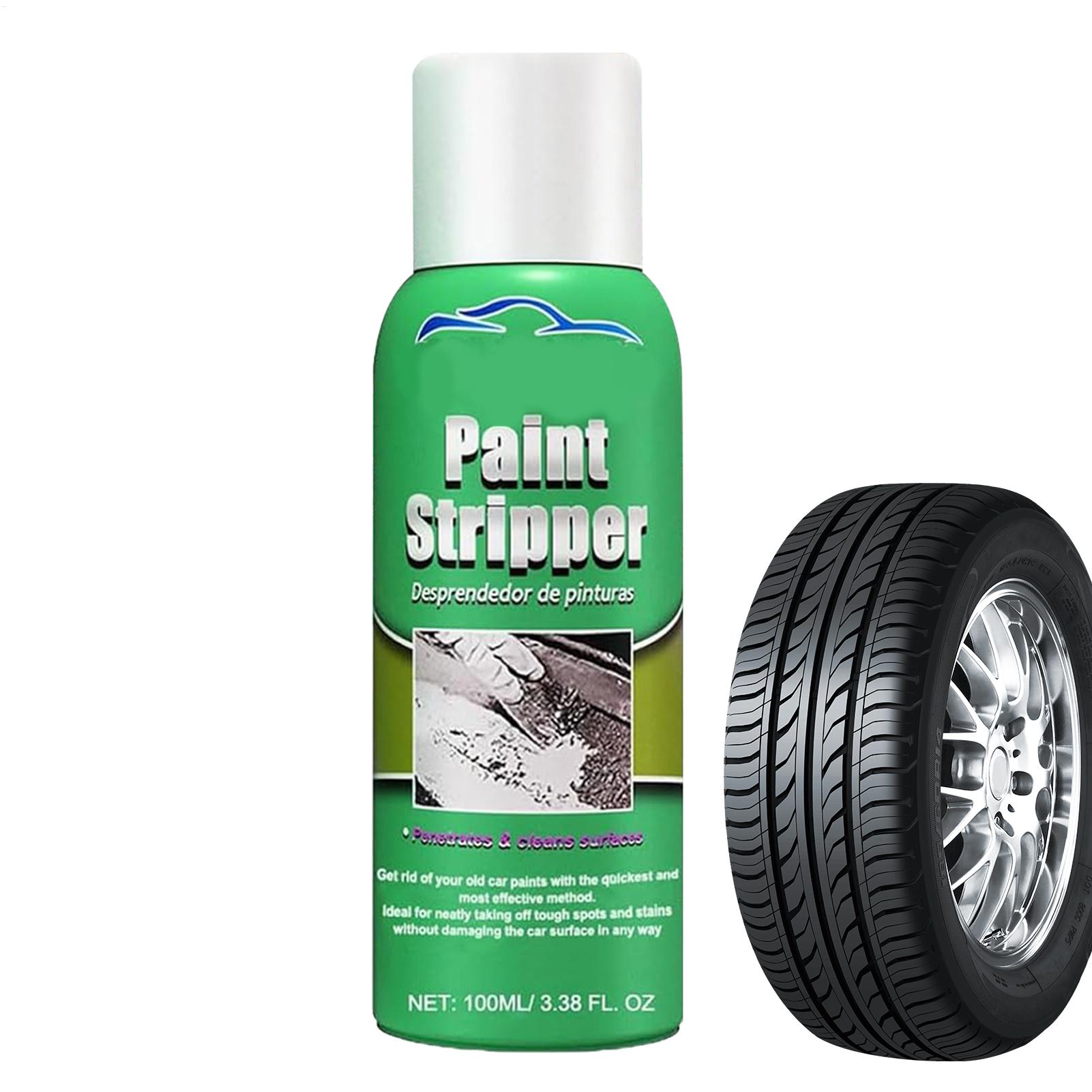 Paint Stripper Metal 100ml Paint Thinner Remover Fast-Acting Car Dust Remover Supplies for Glass Metal Wood Furniture Use 1