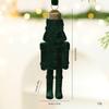 Plush Velvet Nutcracker Toy Hanging Decor Holiday Christmas Tree Ornament