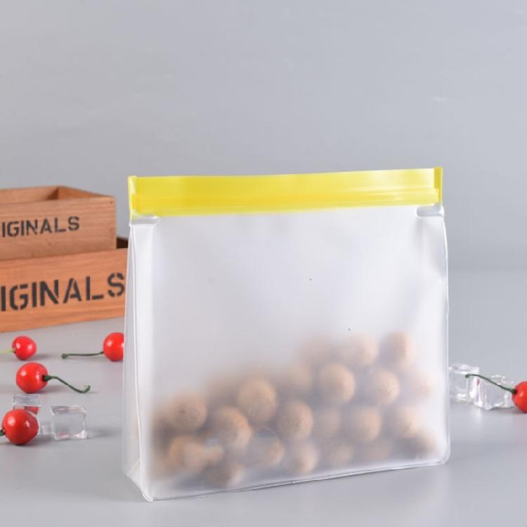 Food Storage Bag PEVA Fresh Bags Lunch Outdoor Traveling Dried Fruit Pouch