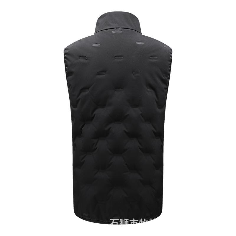 The New Inflatable Vest Is Warm, Windproof and Waterproof, and the Vest Is Two Colors for Men and Women.