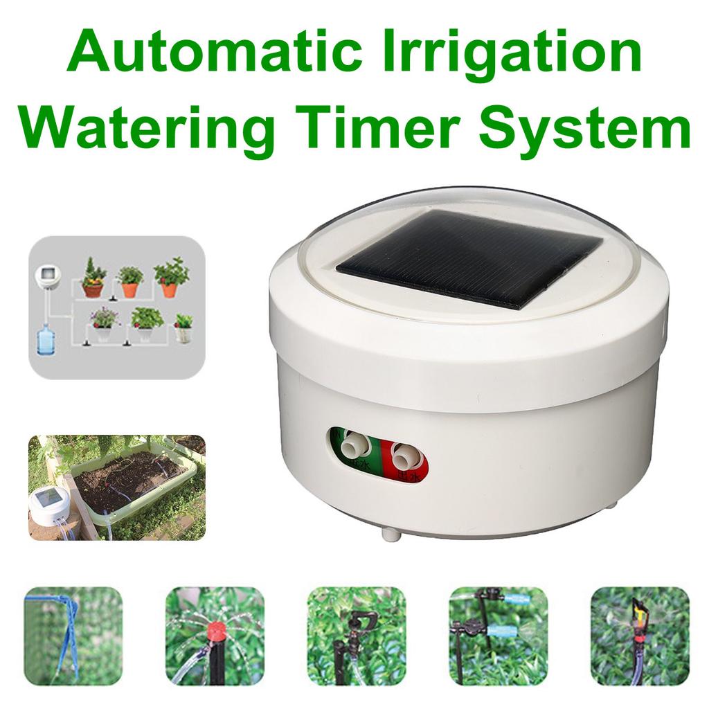 Intelligent Garden Automatic Solar Watering Timer Controller Irrigation ...