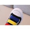 Child Boy Girl Canvas Hook Loop Flat Rainbow Shoes Spring Leisure Kids Non-slip Comfort Sneakers Shoe Toddlers Tennis Shoes