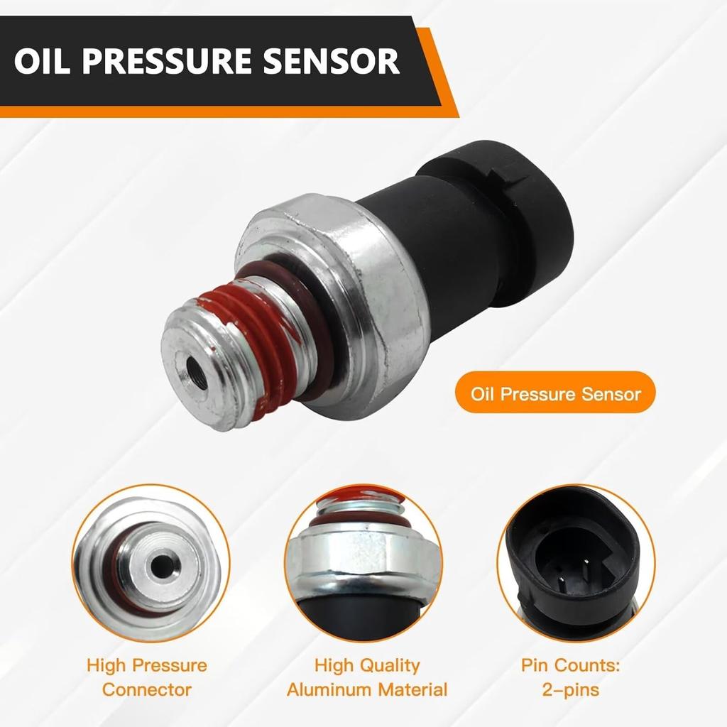 Upgraded Version D1843A 12635957 Oil Pressure Sensor Switch Sending Unit for 2006 Hummer H3 3.5L