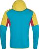 Куртка La Sportiva Session Tech Hoody желто-синяя