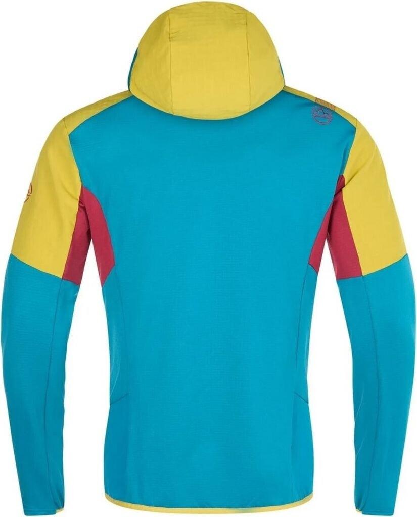 Куртка La Sportiva Session Tech Hoody желто-синяя