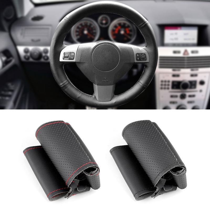 Car Accessories Inner Steering Wheel Leather Cover For Opel Vauxhall Holden Astra H 2004-2009 Signum Vectra C 2005-2009 Zaflra B
