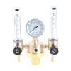 Double Tube Argon Regulator Flowmeter Gas Pressure Reducer G5 8 Male Thread for Welding