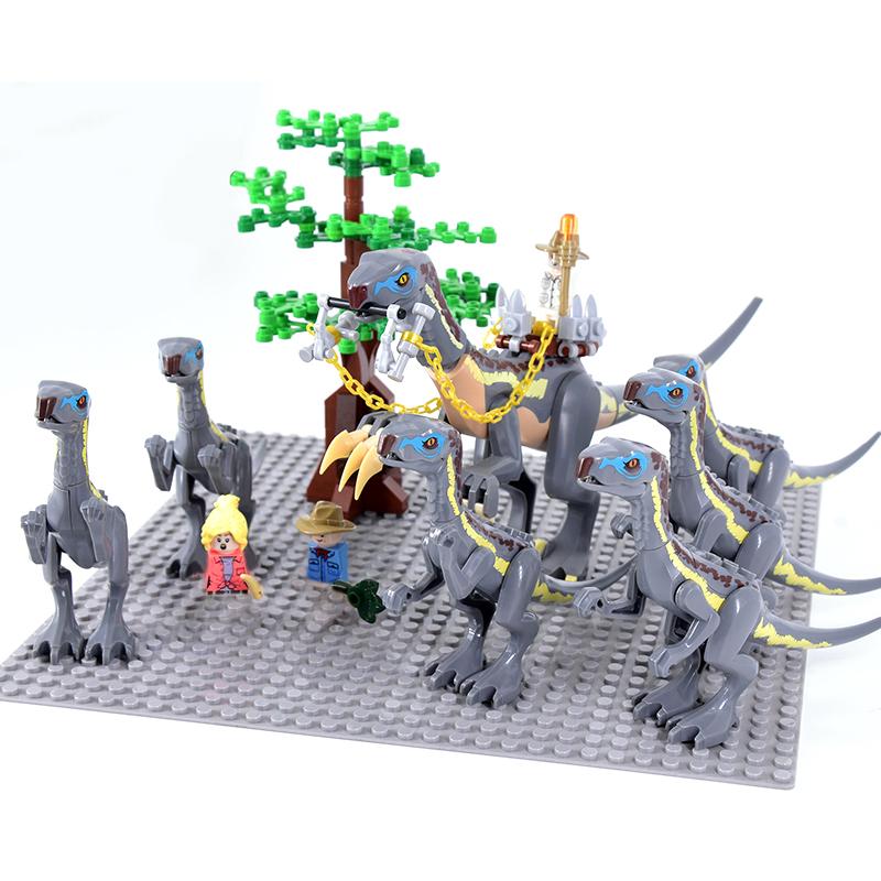 Jurský dinosaurus Tropický deštný prales stavebnice doplňky dárek rozmanitost volitelných balených dětských hraček