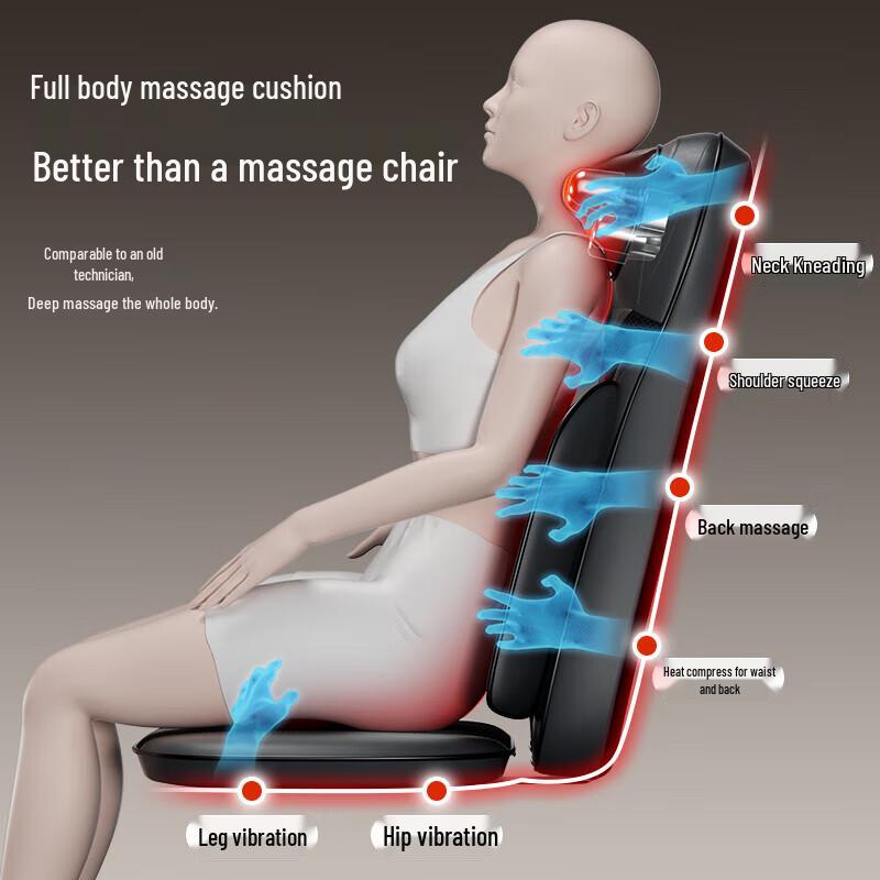 AUX Full-Body Kneading Massage Cushion