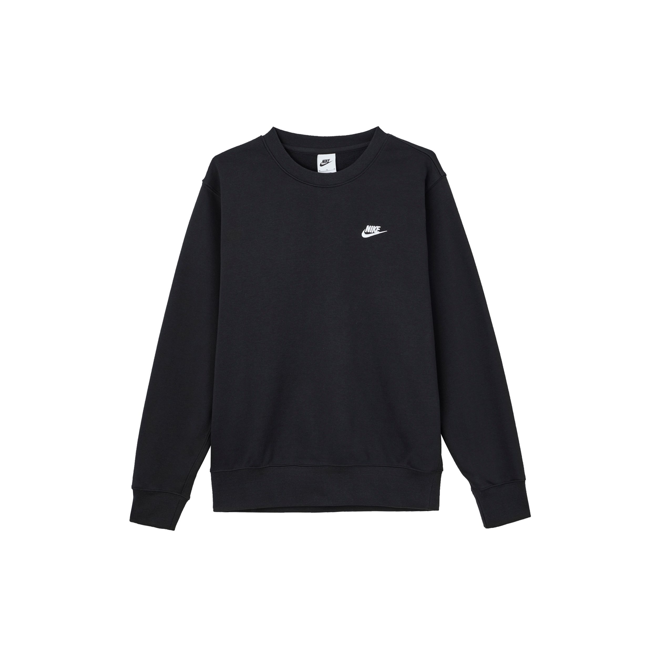 

Чоловічий світшот Nike Club Casual простий пуловер з круглим вирізом чорний FN3889010 3XL