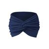Assorbitore di sudore sportivo con fascia elastica da corsa per yoga allargata da 18 cm da donna
