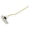 Toilet Lever Handle Toilet Tank Wrench 1pc 20cm Bathroom Tools Tank Flush Lever Chrome Toilet Tank Accessory Toilet Wrench