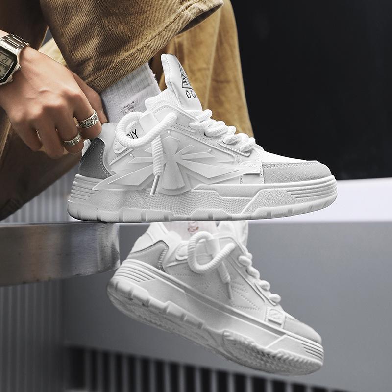 Herren Trendige Dicksohlige Höhenerhöhende Dad Sneakers