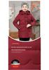 Hooded Cotton Jacket for Women: Warm, Thick, Velvet-Lined Winter Wear for Middle-Aged and Elderly, featuring Grandmother-Style Lamb Fleece.