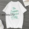 The Summer I Turned Pretty TShirt TV Series Tshirt Vintage Cousins Beach T Shirt Women Graphic T Shirts Summer Casual Tees Top