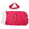 Dog Suit Soft Hook and Loop Closure Stylish Pet Formal Clothes with Bow Tie for Wedding Party Daily Rose Red