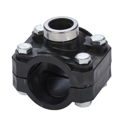 PE Water Pipe Connector Agricultural Fertilization Irrigation Tube Repair Tee Connectors Add Female Thread Interface Joint