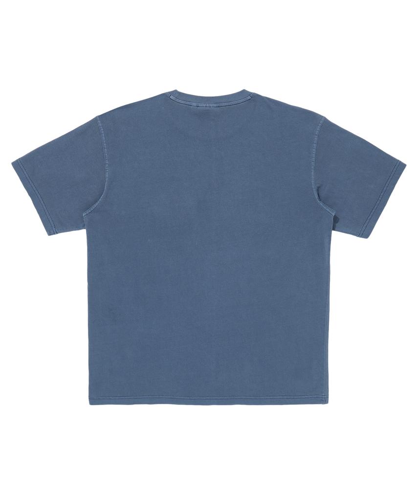 Syupeodeulai Vintage Applique T-Shirt Dark Blue Sduisdp06Dbl