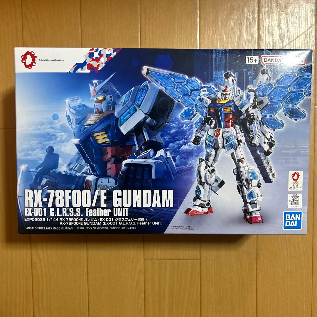 

[USED] Osaka Expo RX-78F00/E Gundam (EX-001 Glass Feather Equipped)