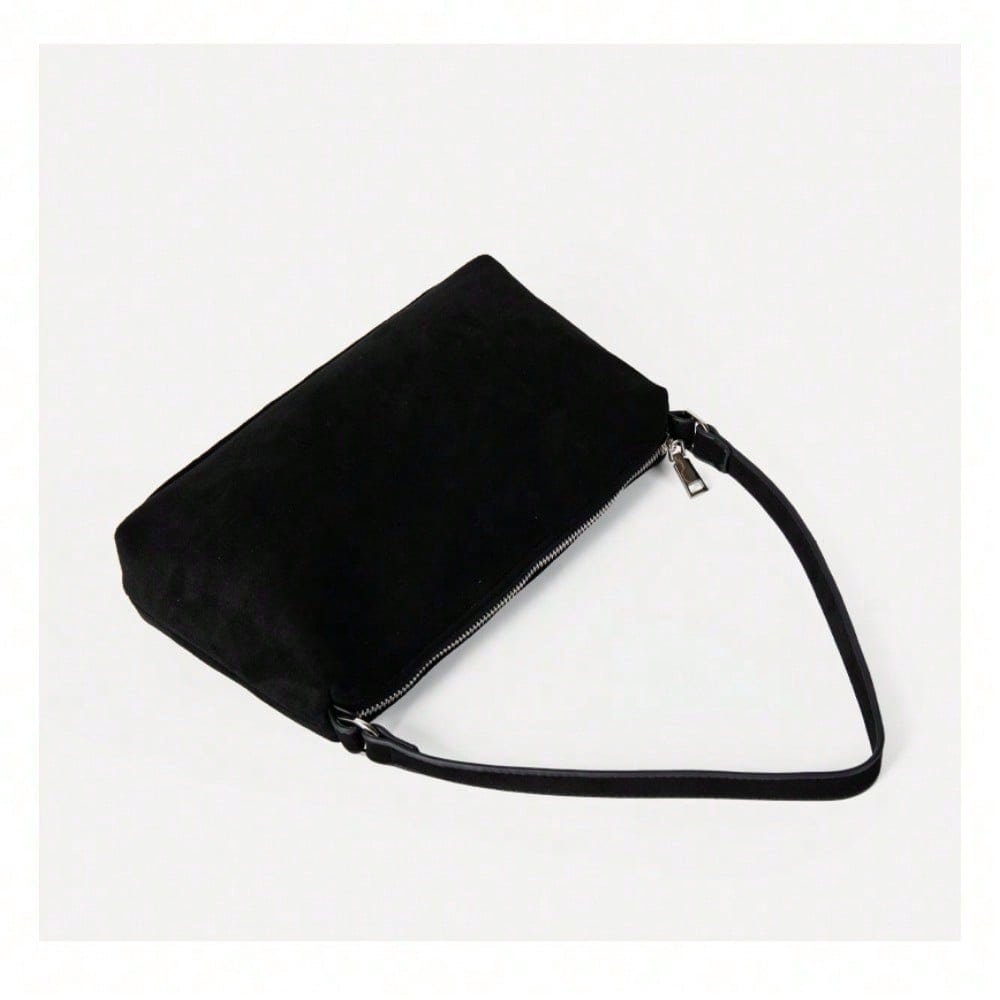 Vintage Schulter Achseltasche Damen Matt Einfach Baguette Tasche