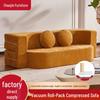 Compact Foldable Dual-Use Sofa Bed for Small Apartments