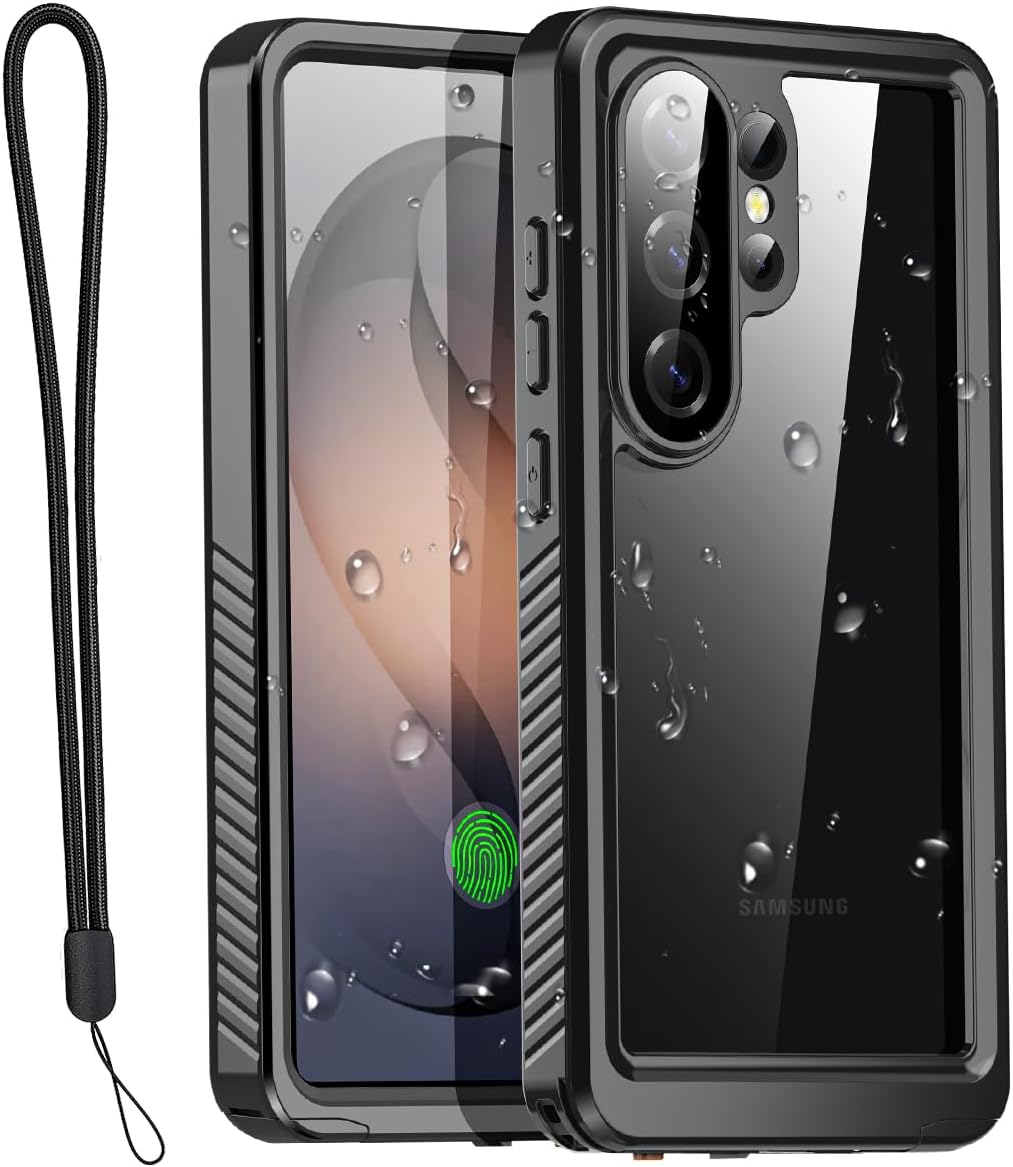 

Для Samsung S20 S21 S23 S24 Plus S25 FE S25 Edge S26 Ultra Водонепроницаемый чехол IP68 Подводная крышка Защита экрана Pc + tpu&Galaxy S21 FE 5G