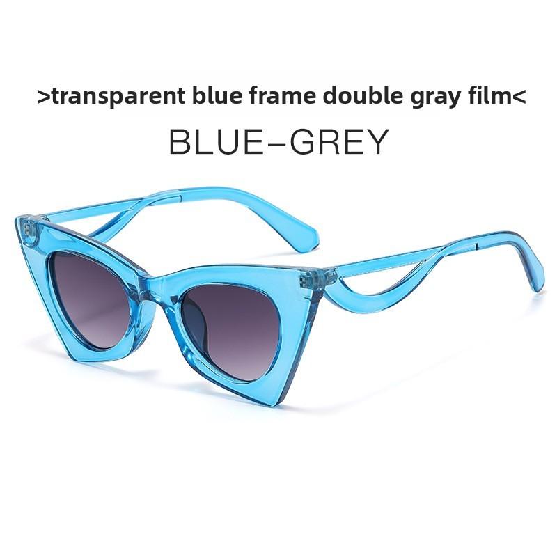 Cat Eye Sunglasses Fashion Uv400 Protection For Summer Travel And Parties