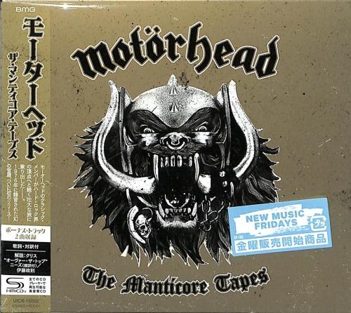 

CD MOTORHEAD Manticore Tapes SHMCD UICB15002 BMG 2025 Japan Obi Metal