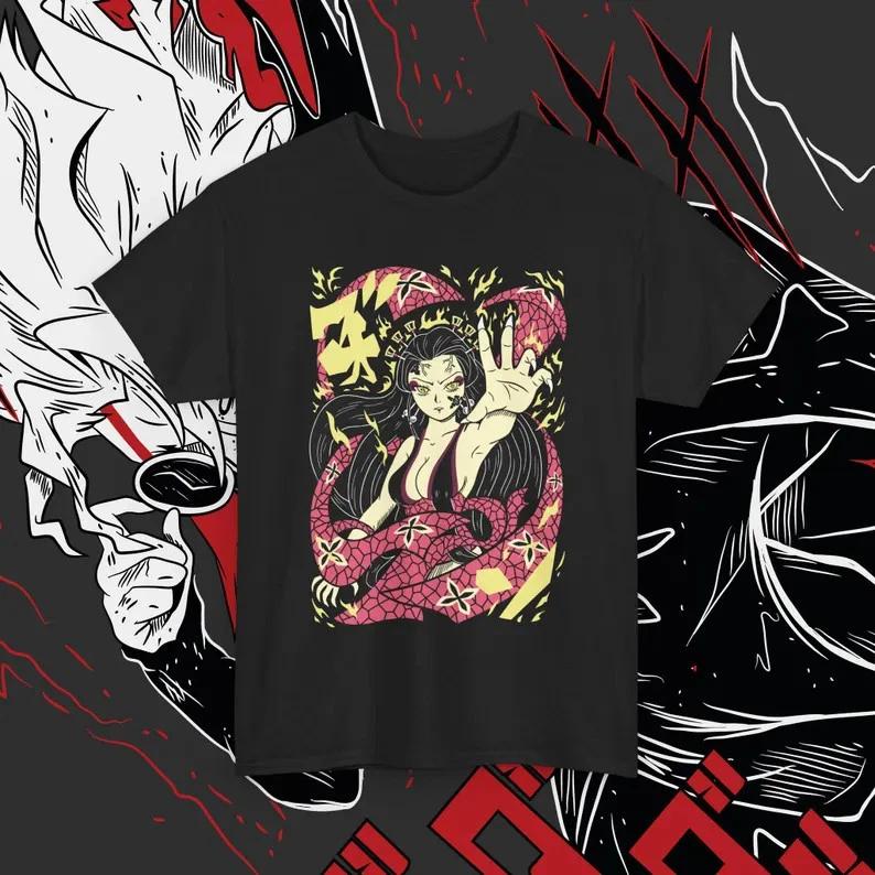 Anime Demon Slayer Anime T Shirt Size S 4XL BLACK Size S 4XL S