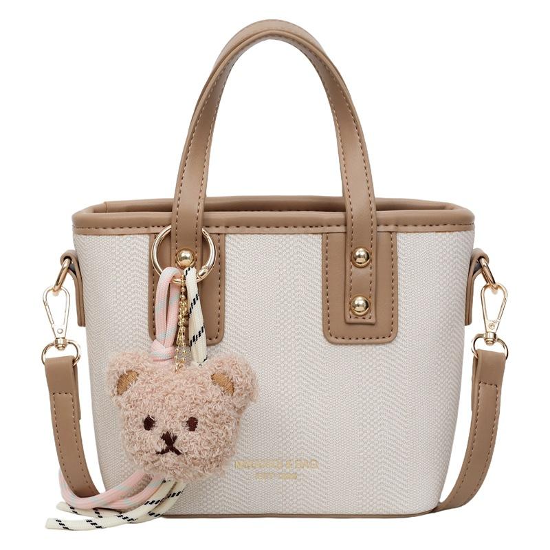 Handbag Women's 2025 New High-end Shoulder Bag Simple and Fashionable Women's Bag Versatile Messenger Bucket Small Bag