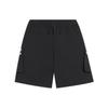 Li-Ning Anti-Wu Series Printed Letter Loose Sports Casual Shorts Men Bottoms Black AKSS603-2