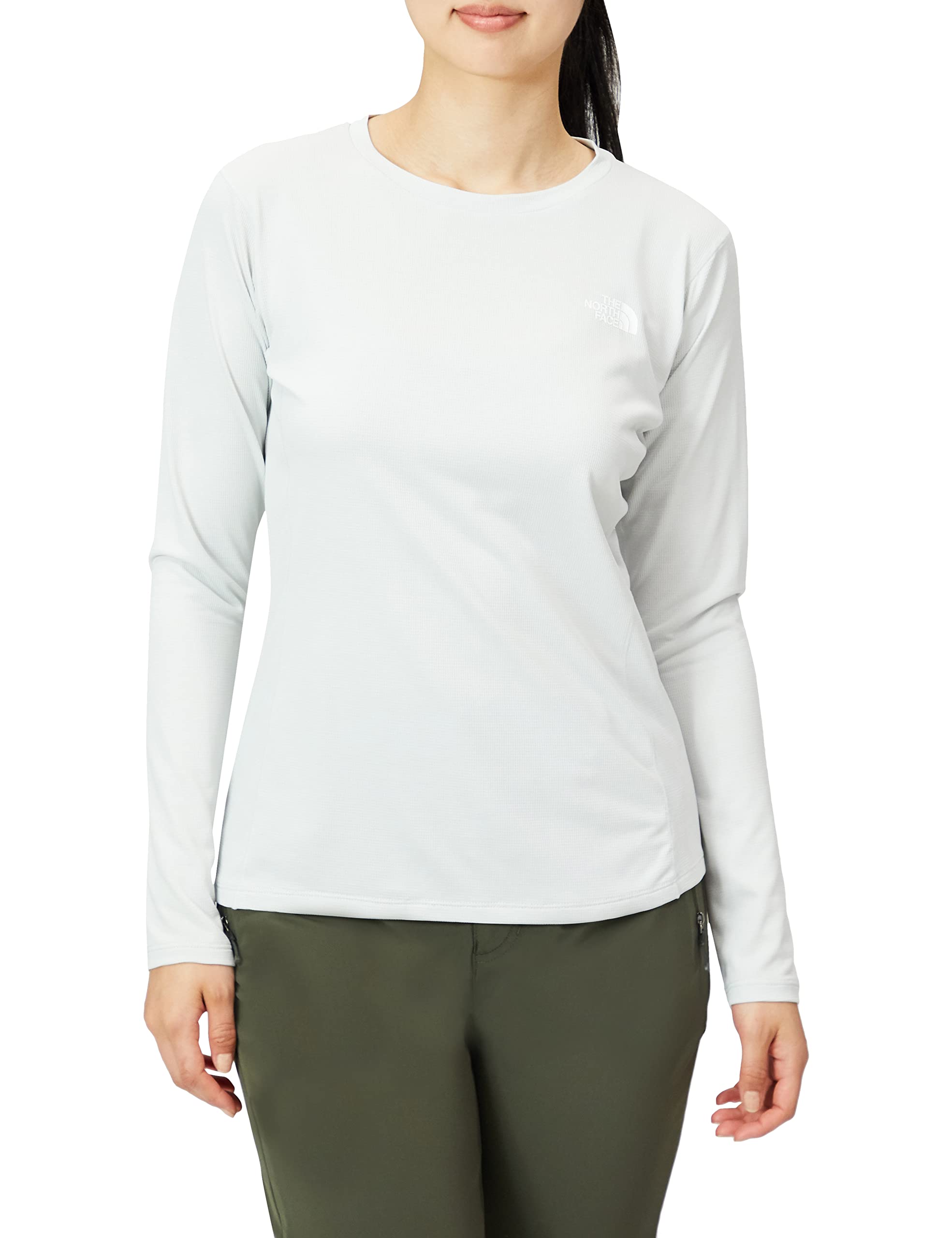 

The North Face Flash Dry 3D Crew Long Sleeve UV Size M Women s Sweatshirt, Moisture-Wicking, Quick-Drying, Sweat-Reducing, Protection, Tingley,