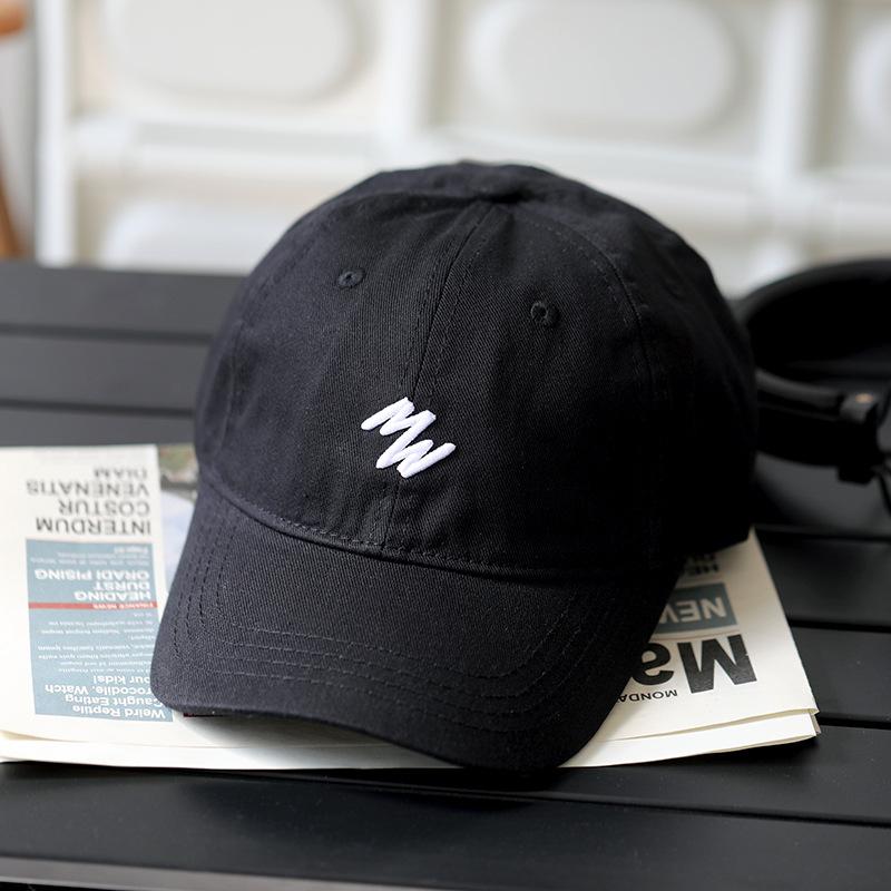 White raspberry wide-brimmed baseball hat men's and women's street tide sunshade cap brown top hat