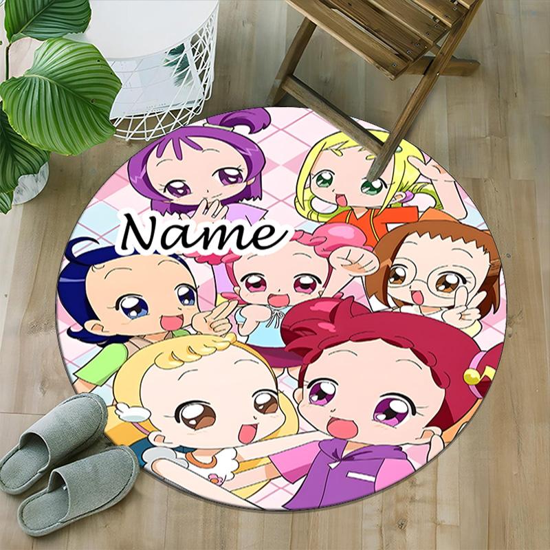 Customizable DoReMi2 Round Non-Slip Carpet - Ideal for Garden, Picnic, Office, Perfect for Decoration, Suitable For All Seasons