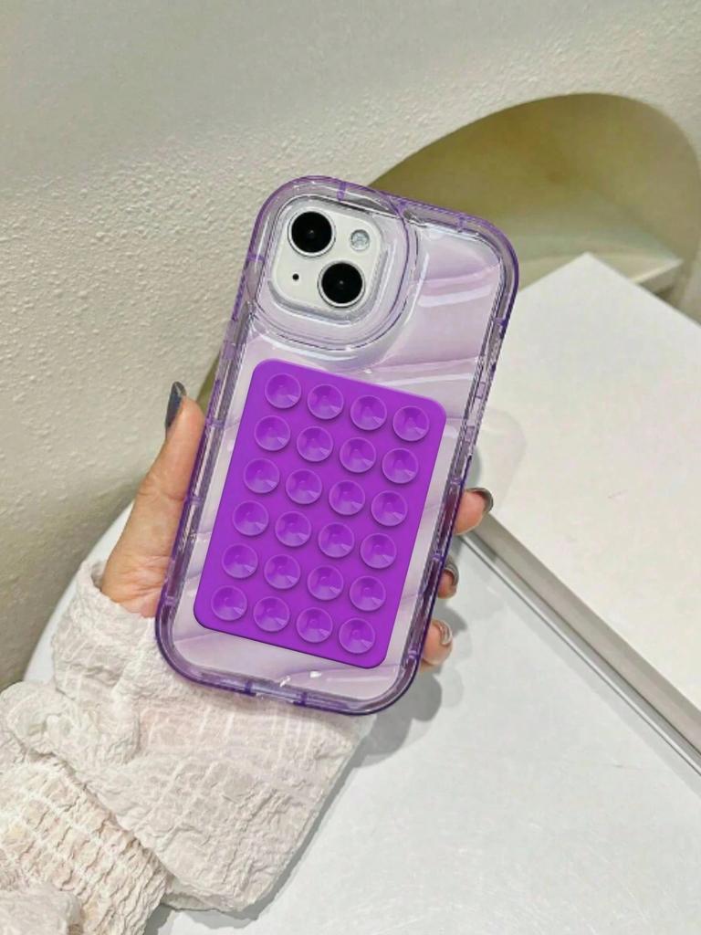 Silikon-Saugfuß Handyhalterung Freisprech-Handyständer Flugreisen-Essential Kompatibel mit jedem Smartphone